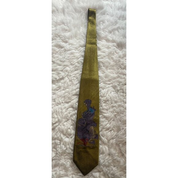 Tino Cosma Mens  Silk Tie Necktie Purple Hippo 100% Silk Italy - Picture 1 of 7
